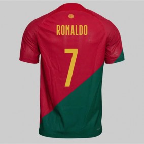 Portugal Cristiano Ronaldo 7 2023/2024 Hemma Fotbollströjor Kortärmad